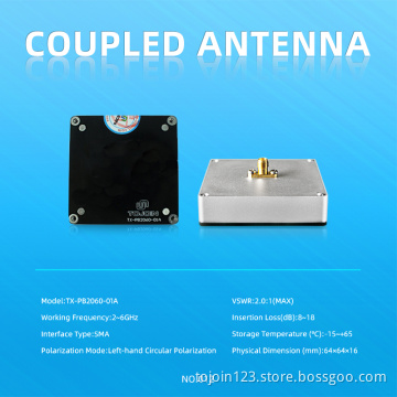 2~6GHz Coupled Antenna SMA connector small for wifi power test
